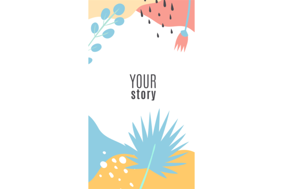 Download Stories Editable Template. Modern Tropic - Tropic Collection