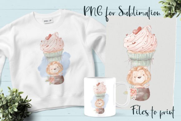 Download Cute Lion . Design for Printing. - Cute lion Collection