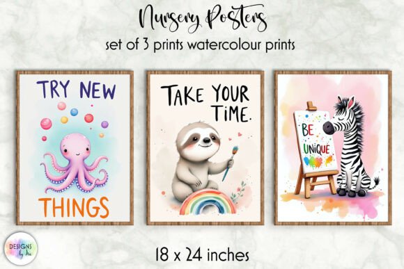 Download Watercolor Motivational Kids Wall Art - Kids wall art Collection