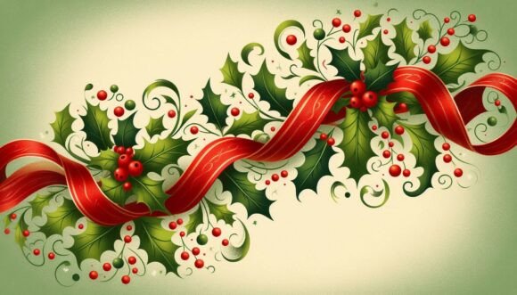Download Holiday Ribbon Classic - Holiday ribbon Collection
