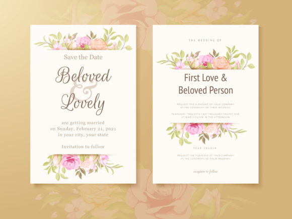 Download Wedding Invitation Card Flower Design - Invitation card Collection