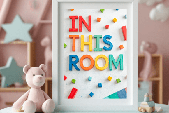 Download In This Room Poster: Kids Wall Art - Kids wall art Collection