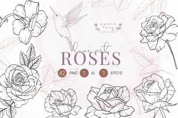 Download Rose Line Art, Valentine Clipart, PNG - Valentine clipart Collection